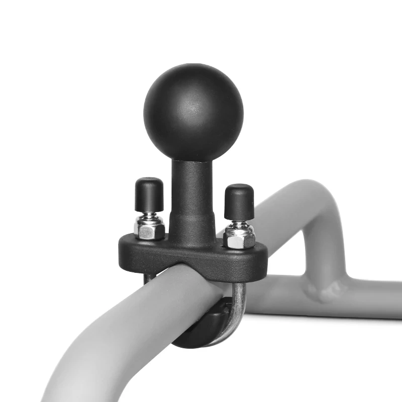 0.5" to 1.25" U-Bolt Motorcycle Handlebar Bike Rail Rod Mount Base 1.5 Inch Ball for Sport Camera Smartphone VIN-BC-1U-1.5