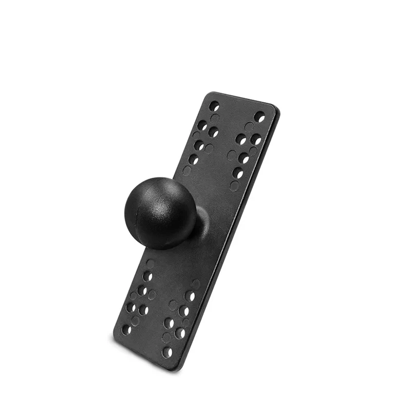 1.5'' Ball Fish Finder Mount Plate Universal Marine Electronics Ball Adapter for Garmin/Humminbird/Lowrance/Raymarine VIN-C-007