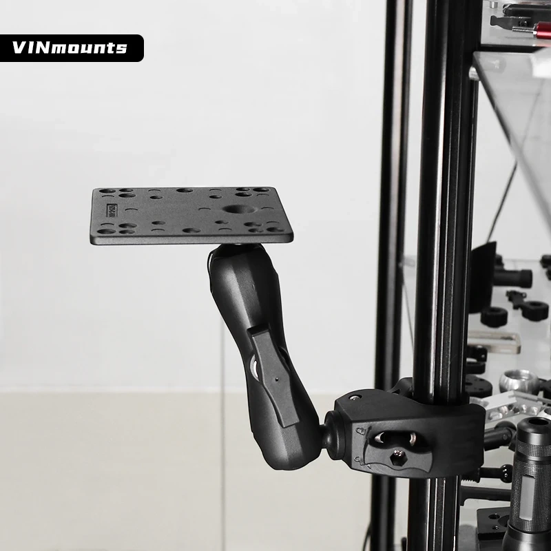 Wall mount 100X100mm Vesa Plate Adapter  with 1.5'' Rubber Ball for ram mount  VIN-C-005