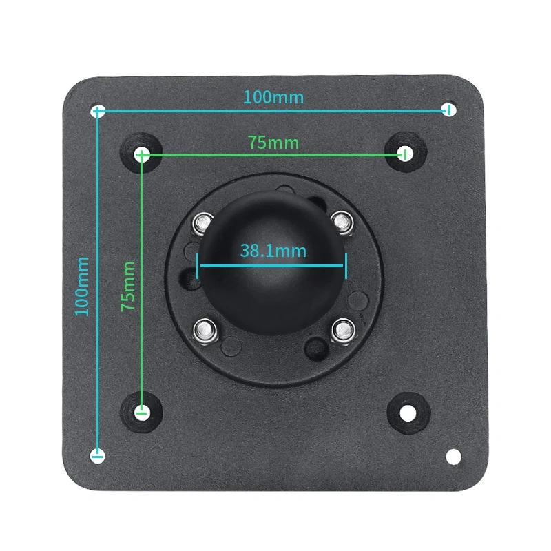 VIN mounts VESA Mount Adapter Plate for TV and Monitor Mounts Convert 75x75 and 100x100mm VESA Patterns,VESA Conversion Plate
