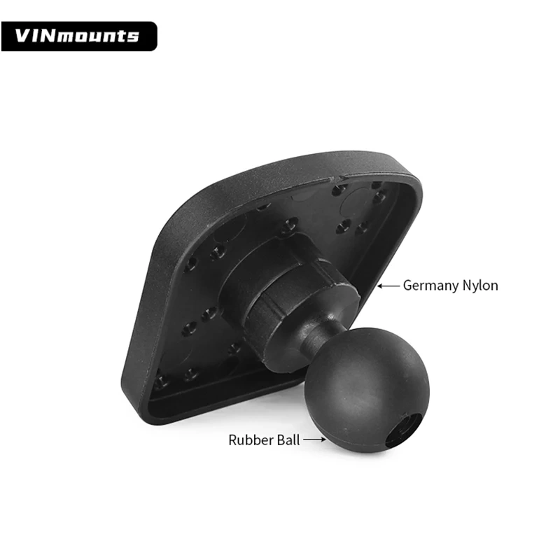 VINmounts Boat Depth Sounder/Fish Finder Ball Adapter with 1.5"Ball for Humminbird Piranha + More VIN-C-009