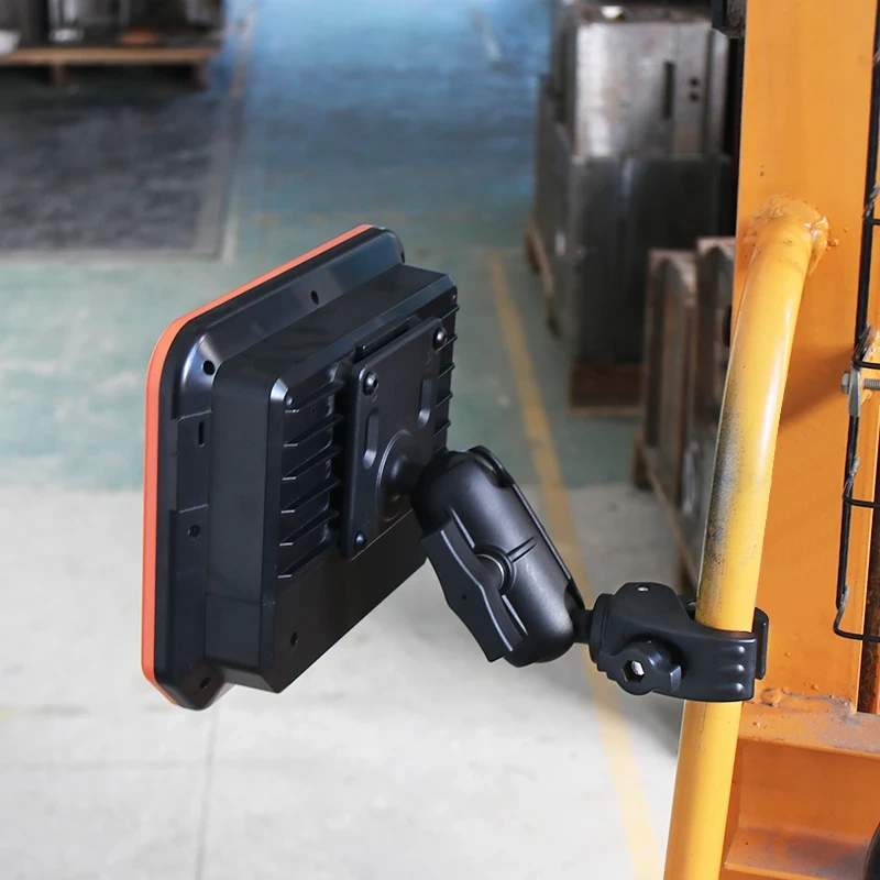 Motorcycle Handlebar Clamp Base with 1.5 Inch Ball Mount for Gopro Garmin Action Camera Bicycle Rail Clip Support VIN-C-012