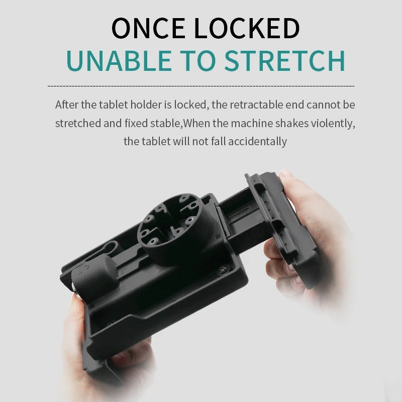 360°Adjustment Locking Key Tablet Mount for Factory,Show Display, Kiosk, POS,  Store (Black) VIN-PBJ-04-LOCK & VIN-PBJ-05-LOCK