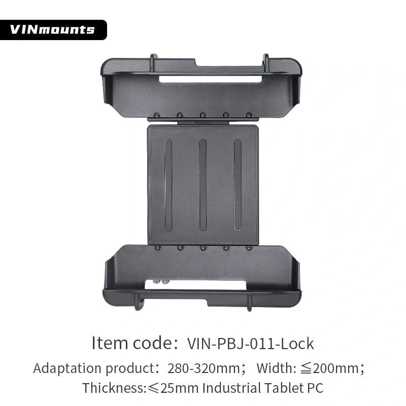 VIN Mounts Adjustable Anti-theft Tablet Security Stand Suitable for Panasonic FZ-G1 for Wall/ Desk Mounting for Ram Mounts