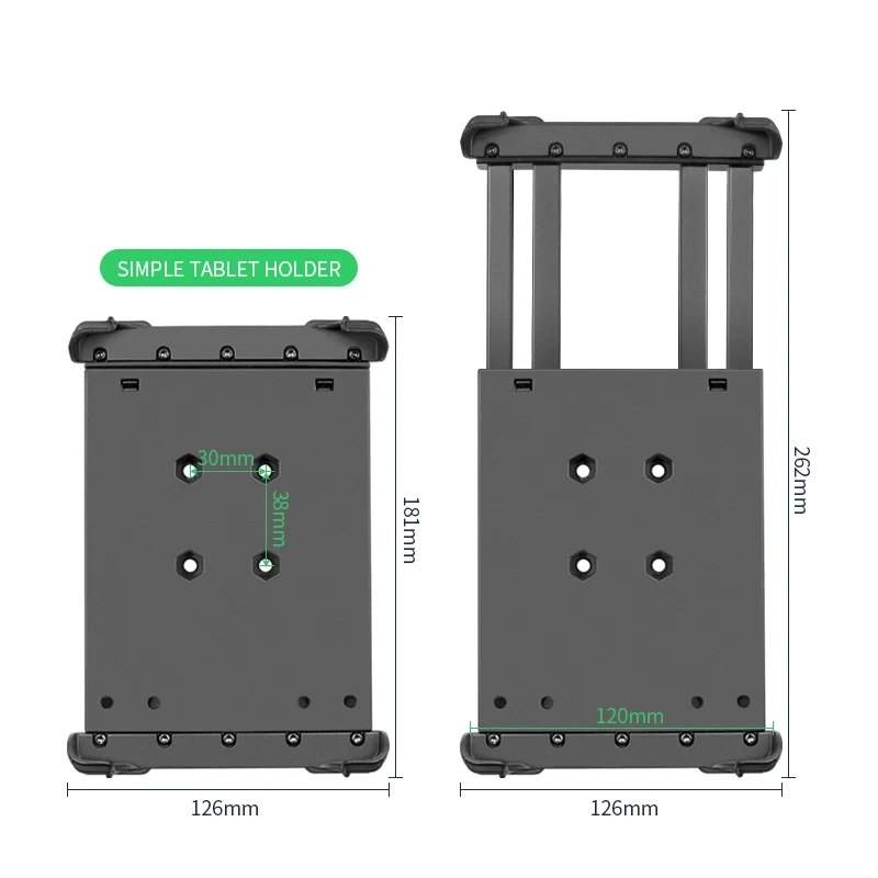 Industrial Truck Tablet Mount Holder for Tablet PC and GPS Navigation Fit for Truck, Car, Commercia Usage