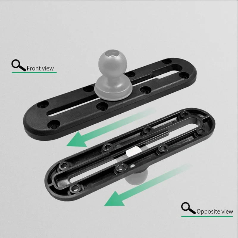 VIN Mounts Expandable Low Profile Track for Fishing Rod Holder, Kayak Gear Track Accessories for for Ram Mounts