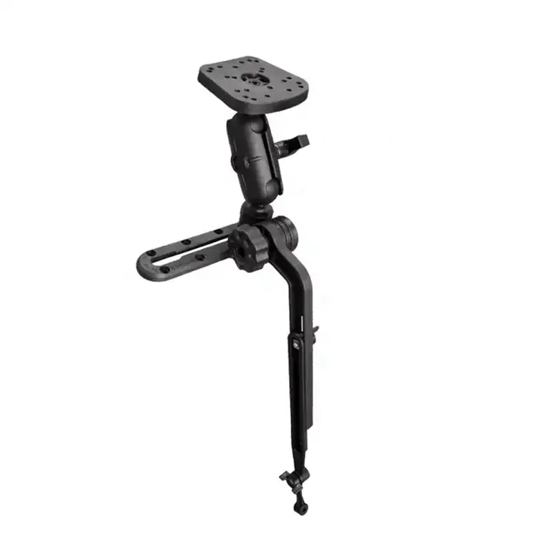 Fish Finder Mount Transducer Mounting Arm 1.5" Ball Base for Kayak, Marine Electronic Mount, for Scotty, Lowrance,Garmin for Ram