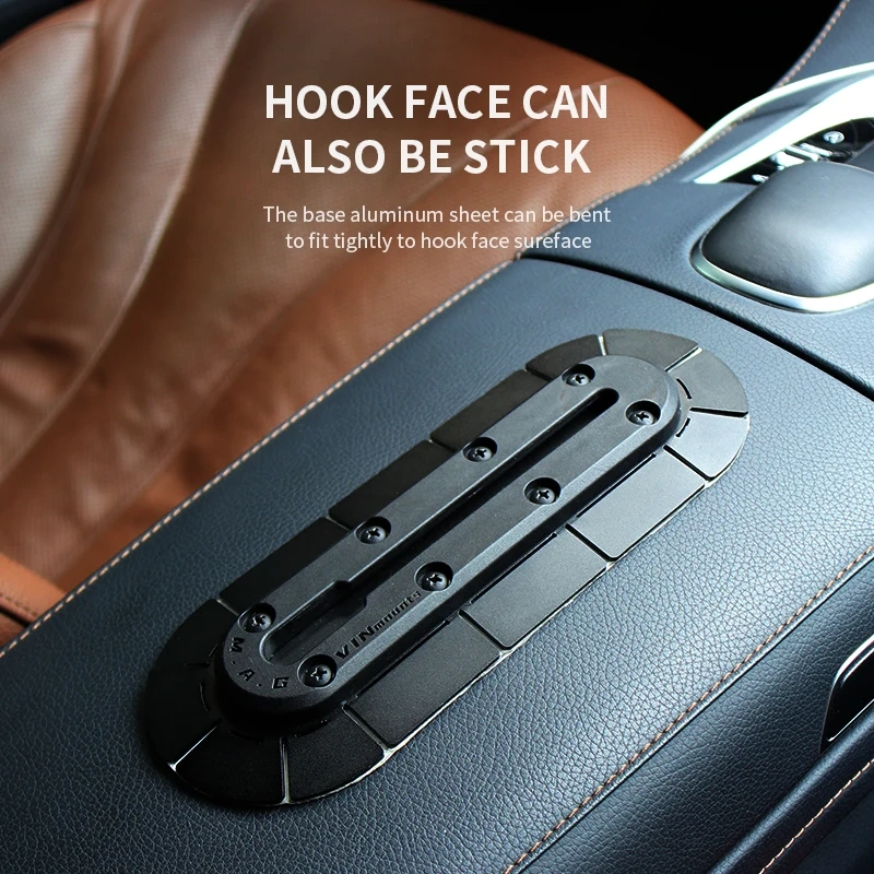 Ram & Jeep Kayak Track Base Adhesive Mount with T-Shaped Ball Head for Multi-Monitor Glue Paste Track Mount Car Accessories