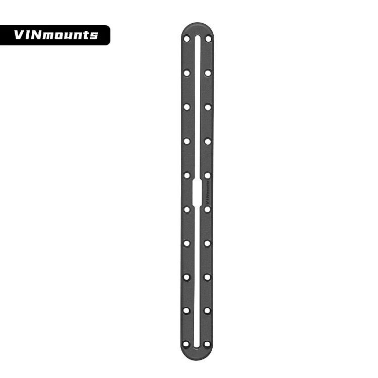 VIN Mounts Expandable Low Profile Track for Fishing Rod Holder, Kayak Gear Track Accessories for for Ram Mounts