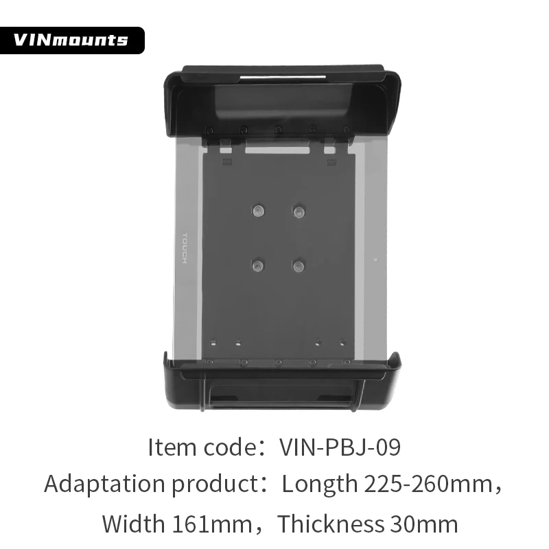 VIN MountUniversal Laptop and Tablet Stand with Adjustable Aluminium Swivel Ball for Desk/Car/Wall/Truck/Forklift for Ram Mounts