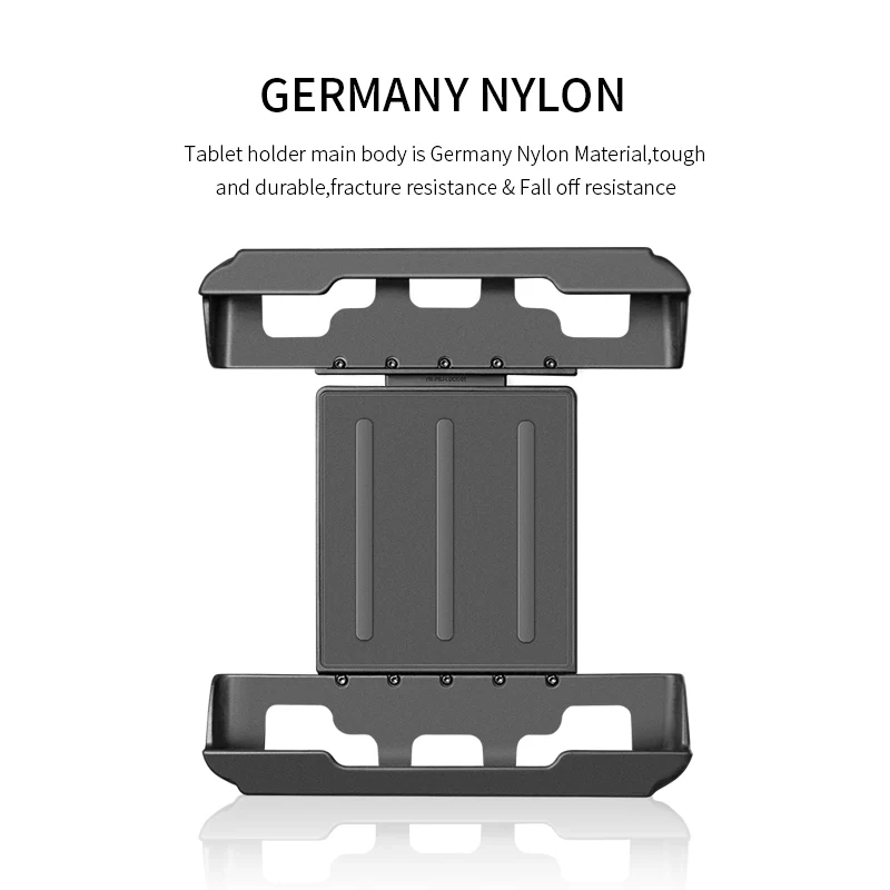 Anti-theft Tablet PC Bracket Spring Loaded Holder for 9.7“-12.9” Tablets for industry, Aviation, Military, for Ram Mounts
