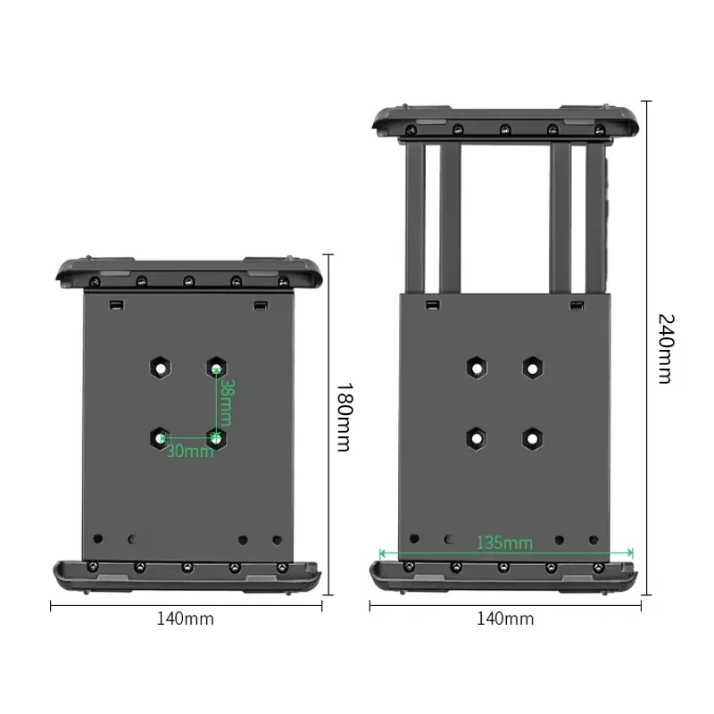 Universal foldable tablet stand multi-angle portable stand for 7" ipad trucks holder tablet holder car for ram Mounts
