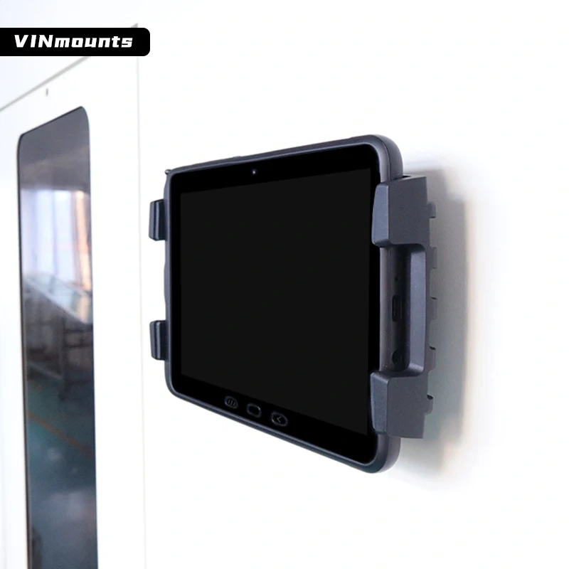 Magnetic Tablet Holder for Cabinet/Fridges/Metal Rack/Whiteboard/Gym Equipment for All size of Tablet for Ram Mounts