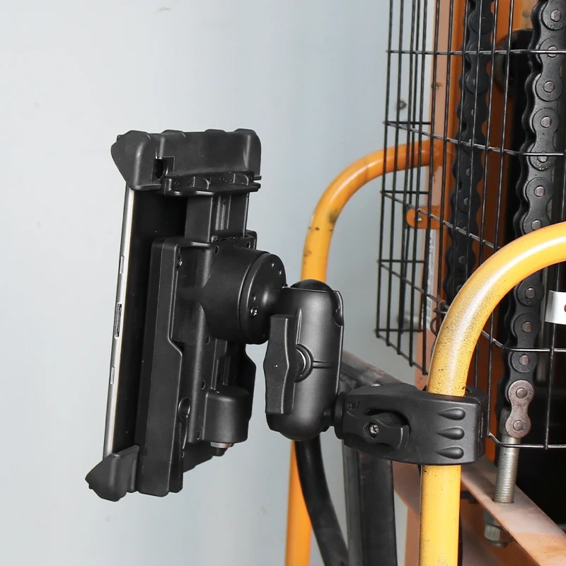 Tablet Cradle with lock and key Anti-theft Tablet Stand for Train/Bus/ Warehouse VIN-PBJ-02-LOCK for Ram Mounts