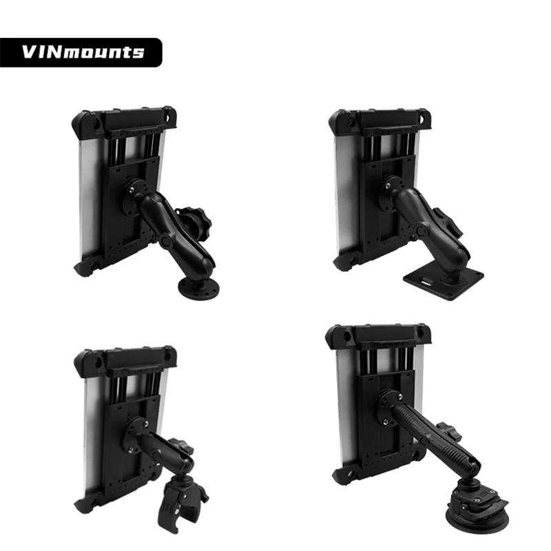 Universal 10 - 11 Inches Tablet Holder for Apple iPad Gen 1-4 + More for Truck Wall Mounting for Ram Mounts