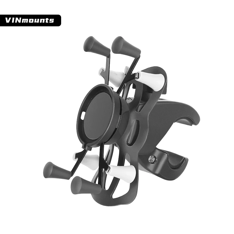 Motorcycle Handlebar Iphone Charing Charger Adapter Holder Anti-shake design Quick Release Universal for ATV, Bicycle, dirt bike