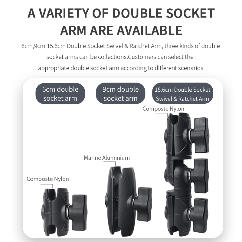 VIN mounts 1inch Ball Magnetic Base Adapter Black for all Phone