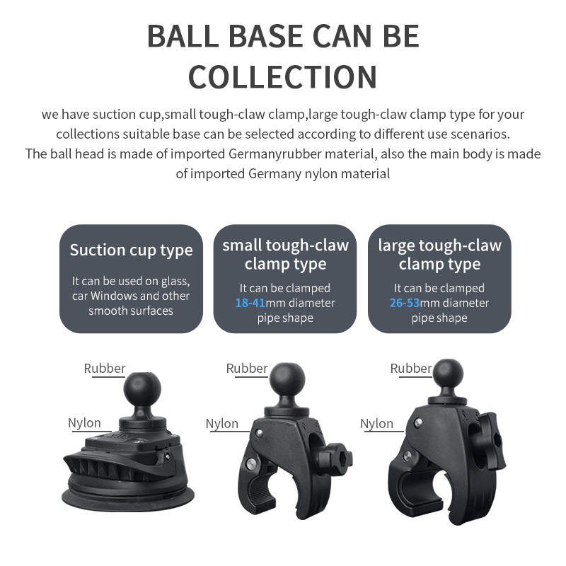 VIN Mounts Ball Adapter for Apple MagSafe Charger for Iphone 12,13,14 series VIN-SJ-CXWXC with B size Ball or C Size Ball