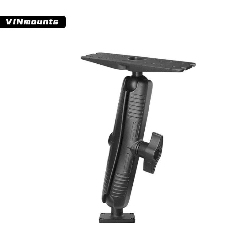 2.25" Large Marine Electronic Mount with 33cm Long Arm for Drill down Mount for Ram Mount