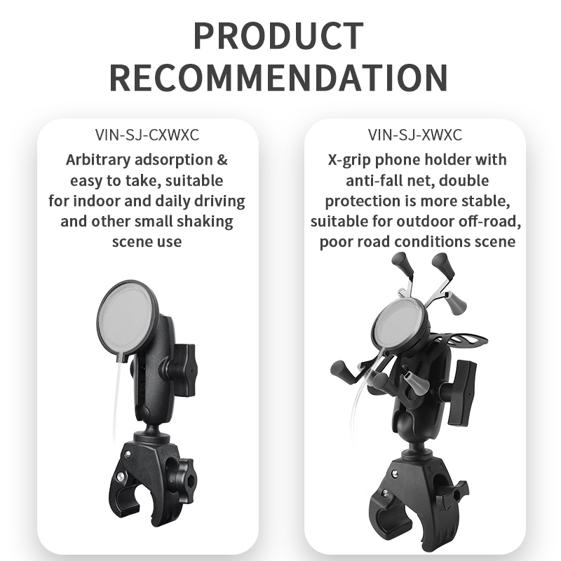 VIN Mounts Ball Adapter for Apple MagSafe Charger for Iphone 12,13,14 series VIN-SJ-CXWXC with B size Ball or C Size Ball