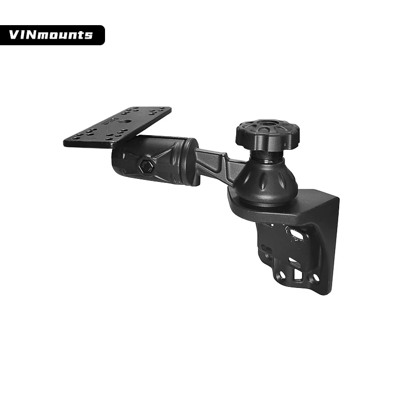 VIN Mounts Top Selling Swing Arm Holder Mount with Powder Coated Marine Grade Aluminum Base For Electronics