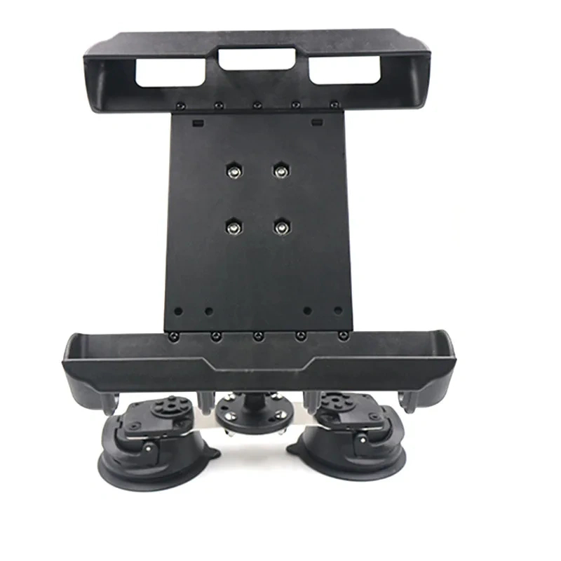 Car Window Heavy Duty Double Suction Cup Tablet Holder With 15cm Aluminium Double Socket Arm For Large  282mm*211mm*27mmmm sizes