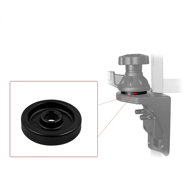 Single Monitor Arm Desk Mount with VESA 75 & 75 plate or AMPS plate for Screens Display TV touchscreen VIN-HB-DBZJ