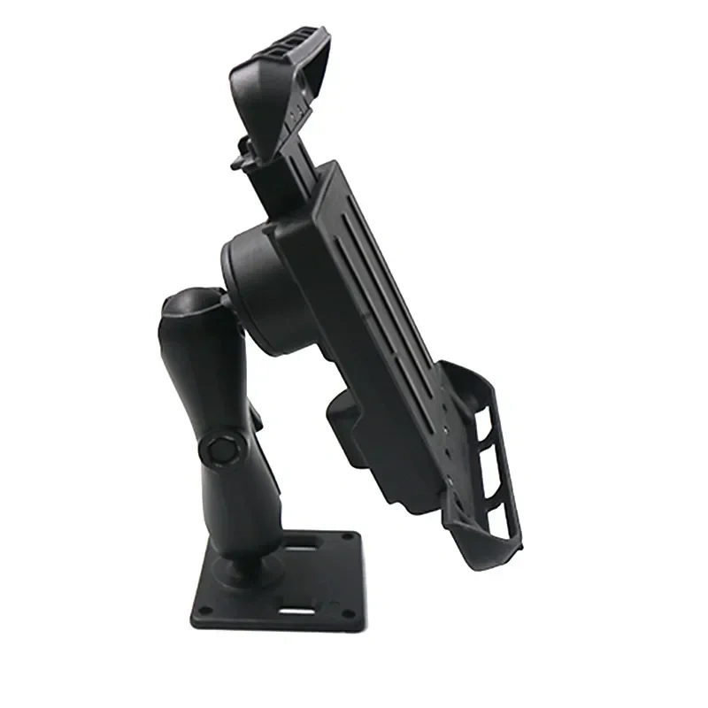 360 degree Swivel 15cm Locking Plastic Tablet Mount with 75*75VESA Base For All 8 inch-9.7 inch Tablet PC For Desk Mounting