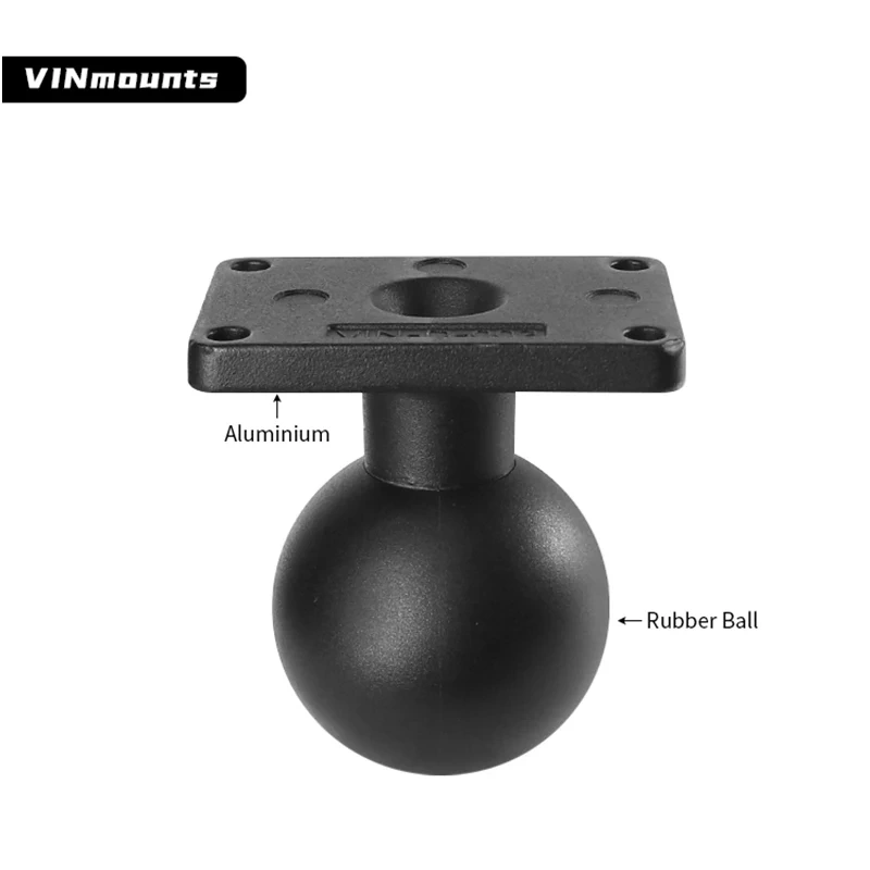 D Size Ball Rectangular Drill Base mounts for Mining traction winch welding transport heavy computer Mounting for Ram Mounts