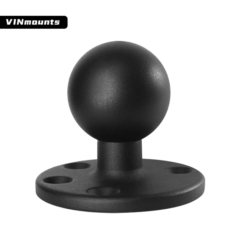 2.25" Round AMPS Drill Down Base Compatible with 2.25" Ram Double Socket Arms for Industry/Aviation/Agriculture/Farming Mounting