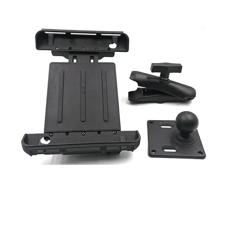 360 degree Swivel 15cm Locking Plastic Tablet Mount with 75*75VESA Base For All 8 inch-9.7 inch Tablet PC For Desk Mounting