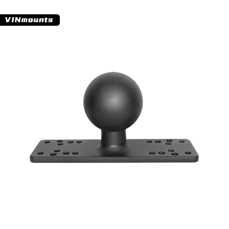 6.25" x 2" Marine Electronics Base Plate with 2.25" Ball for Fishfinders GPS Chartplotters Humminbird & Raymarine for Ram Mount