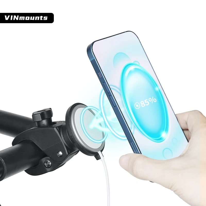 Tough Claw Clamp with Magsafe Charging Charger Adapter for iPhone 12, iPhone 13 & iPhone 14 series for Ram Mounts