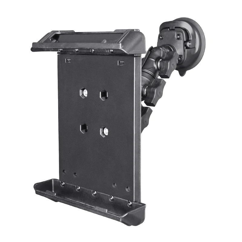 Dashboard & Windshield Car Tablet Mount Holder, 360° Rotatable Suction Cup Window Dash Phone Stand for Samsung Galaxy and more