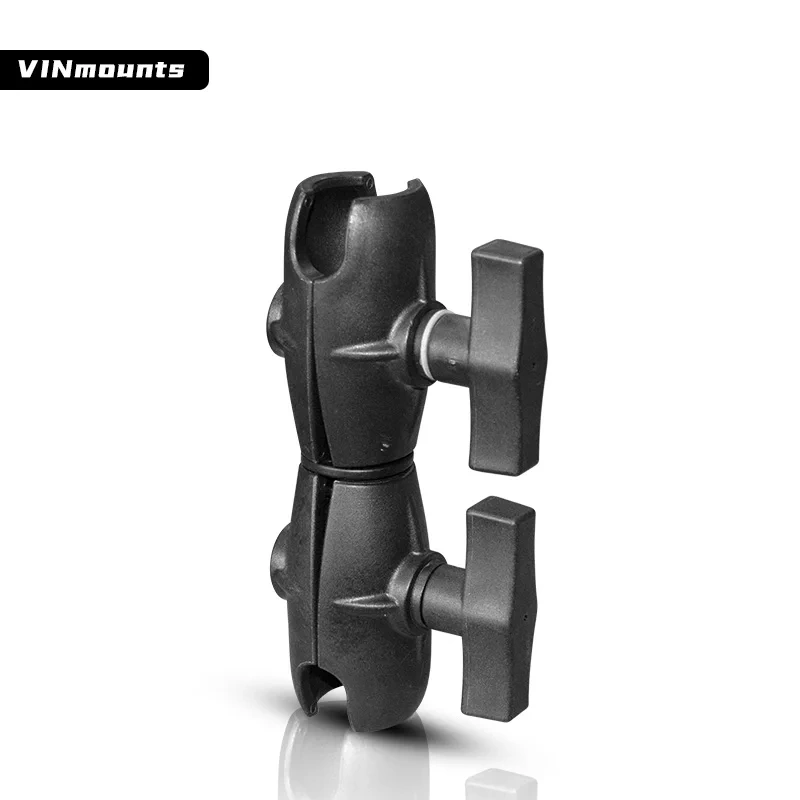 1.5'' Composite Double Socket Swivel Arm Compatible with RAM 1.5" Ball Components for Kayak Fish finder tablet holder Mounting