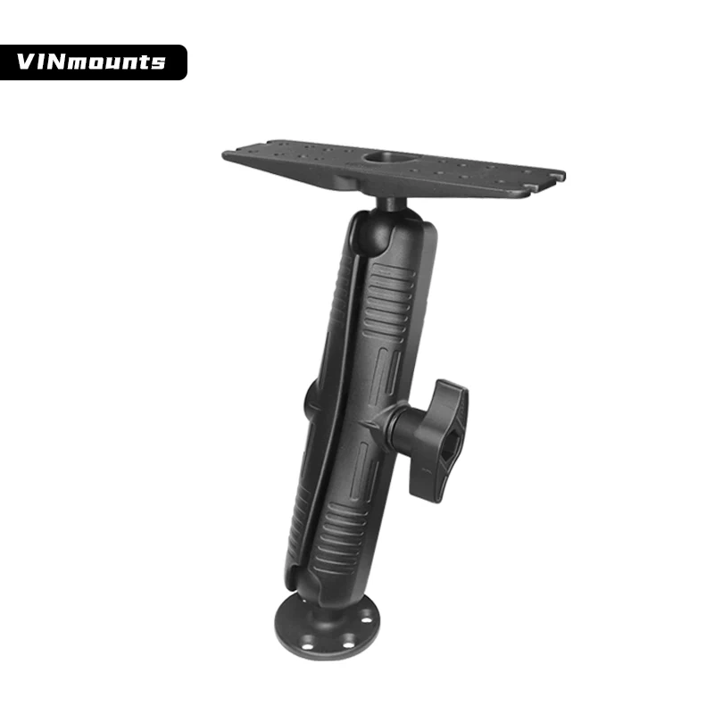2.25" Large Marine Electronic Mount with 33cm Long Arm for Drill down Mount for Ram Mount