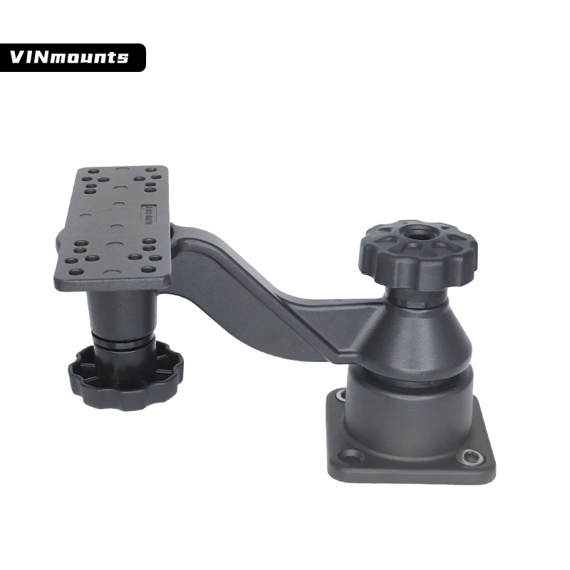 Horizontal 6" Swing Arm Mount for Fishfinders & Chartplotters VIN-TYQ-HB-01 Compatible with Garmin, Humminbird, Lowrance