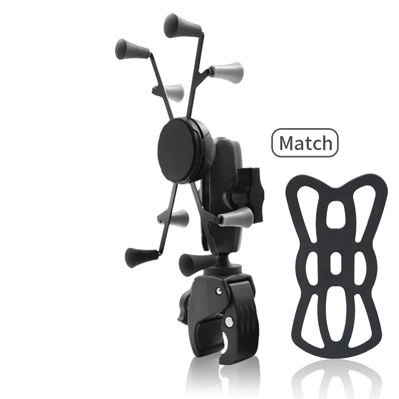 Bike Tablet Mount - Adjustable Handlebar of Motorcycle Tablet Mount for Electric, Scooter, and Dirt Bikes for Ram Mounts