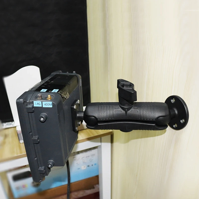 D Size 21cm/8.27" Long Double Socket Arm Heavy Duty Industrial Computer Fixing Holder TV Bracket VIN-D-21 for Ram Mounts