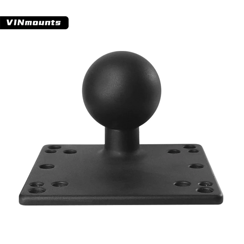 2.25" Ball head 100X100mm VESA Plate Aluminium for Marine, TV, air conditioner, GPS holder wall mount or Stand