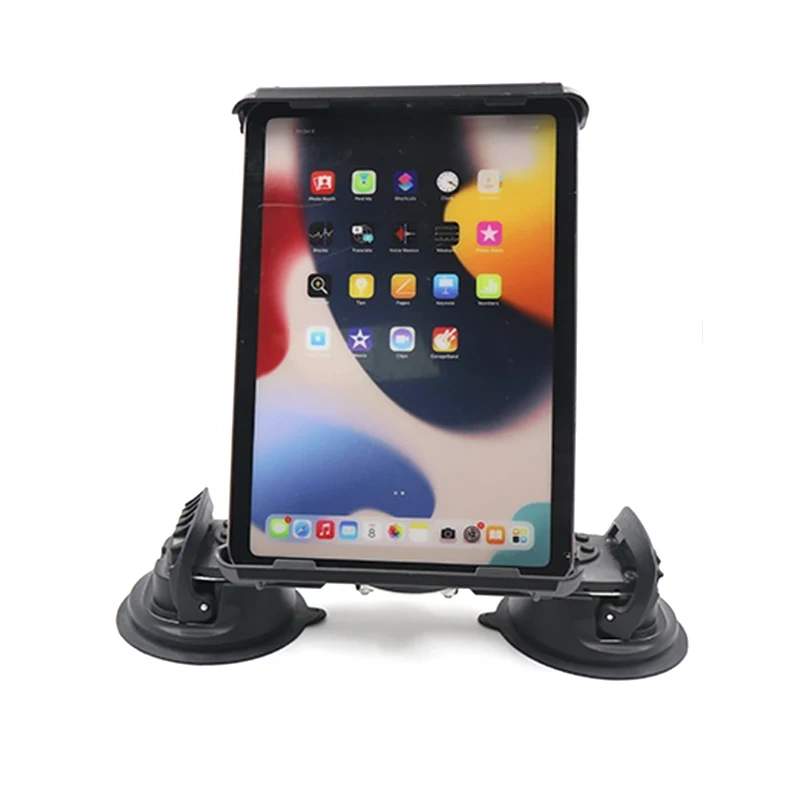 Car Windshield Dashboard Universal Tablet Car Mount With Suction Cup +3.5'' double Socket arm For 210mm*130mm*25mm Sizes Tablet