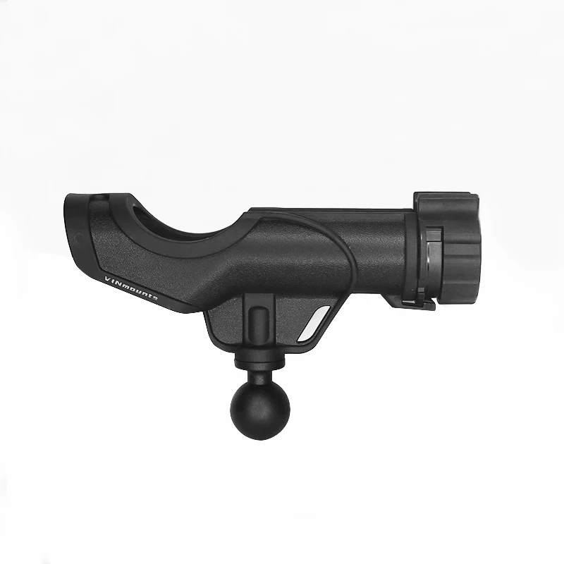 Kayak Rod Holder New Upgrade 360 Degrees Rotatable Fishing Pole Stand for Baitcasting, Spinning, Fly Fishing for Ram Mounts