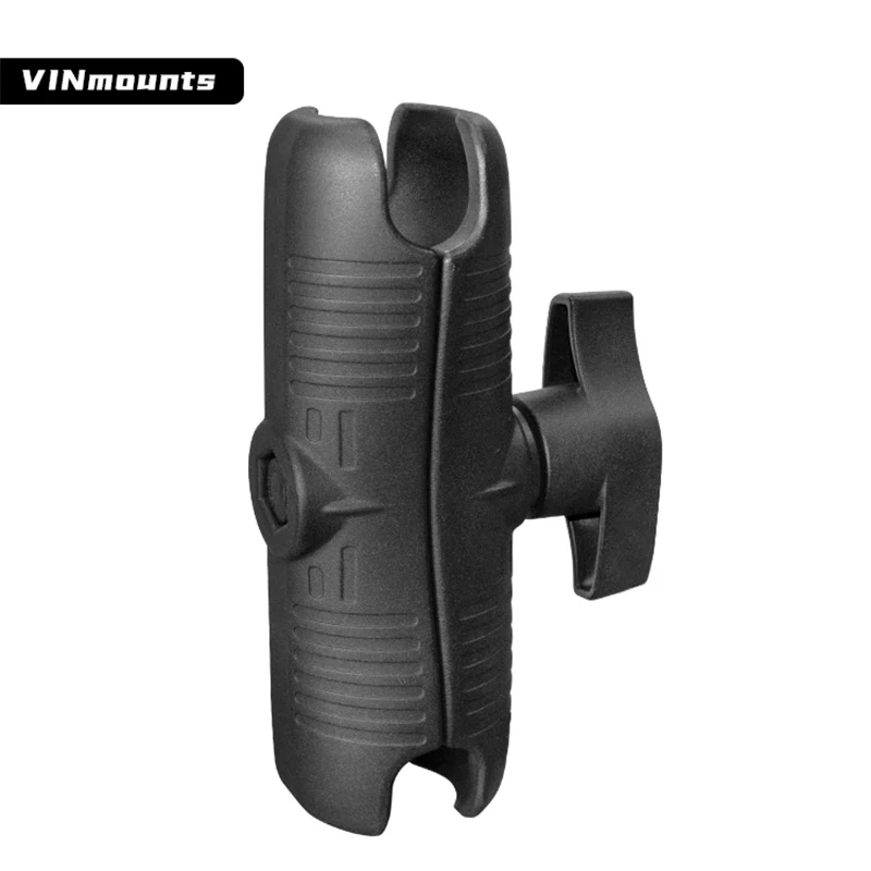 D Size 21cm/8.27" Long Double Socket Arm Heavy Duty Industrial Computer Fixing Holder TV Bracket VIN-D-21 for Ram Mounts