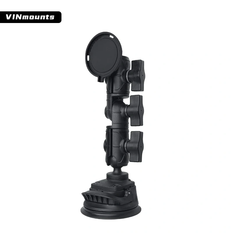 1" Ball Twist-Lock Vacuum Suction Phone Mount with Magnetic Magsafe Adapter for Iphone 12 13 14 series and more for Ram Mounts