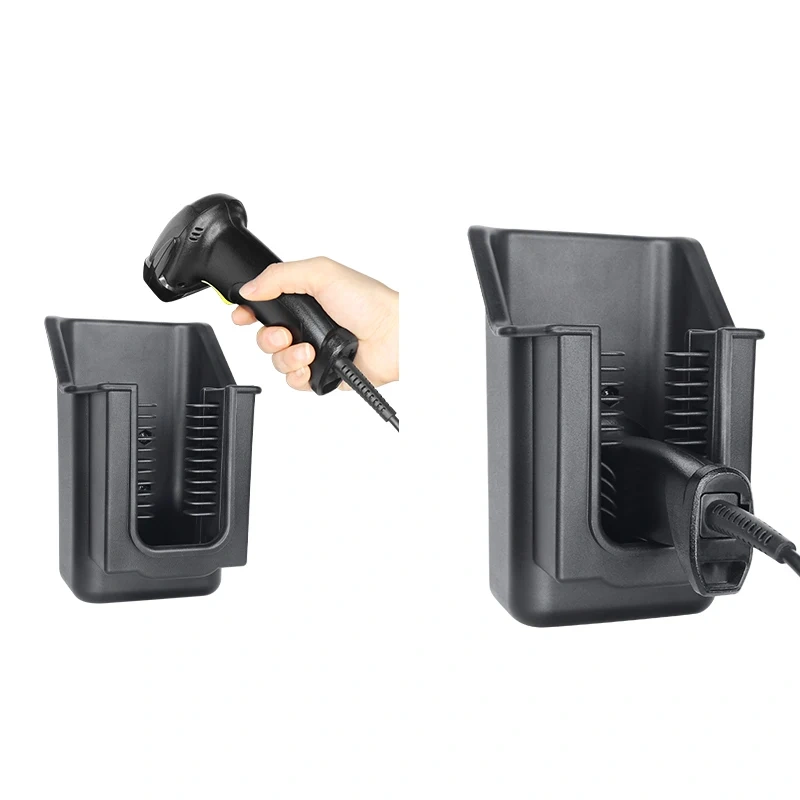 Wireless Barcode Scanner Holder Handheld USB Receiver Bar Code Mount with Multiple Clamps for Ram mounts
