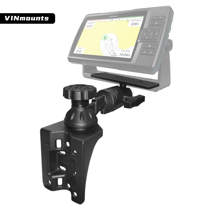 VIN Mounts Top Selling Swing Arm Holder Mount with Powder Coated Marine Grade Aluminum Base For Electronics