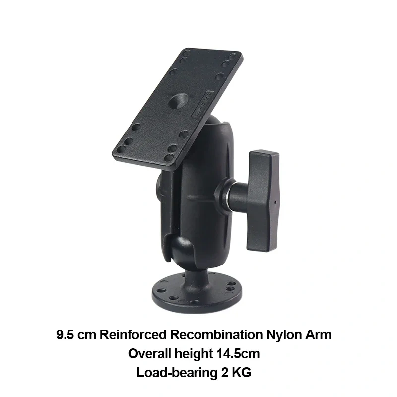 Universal Marine Electronic fish finder Mount 1.5 Inch Ball Head Humminbird Fishfinder Kayak Mount for Ram Mounts