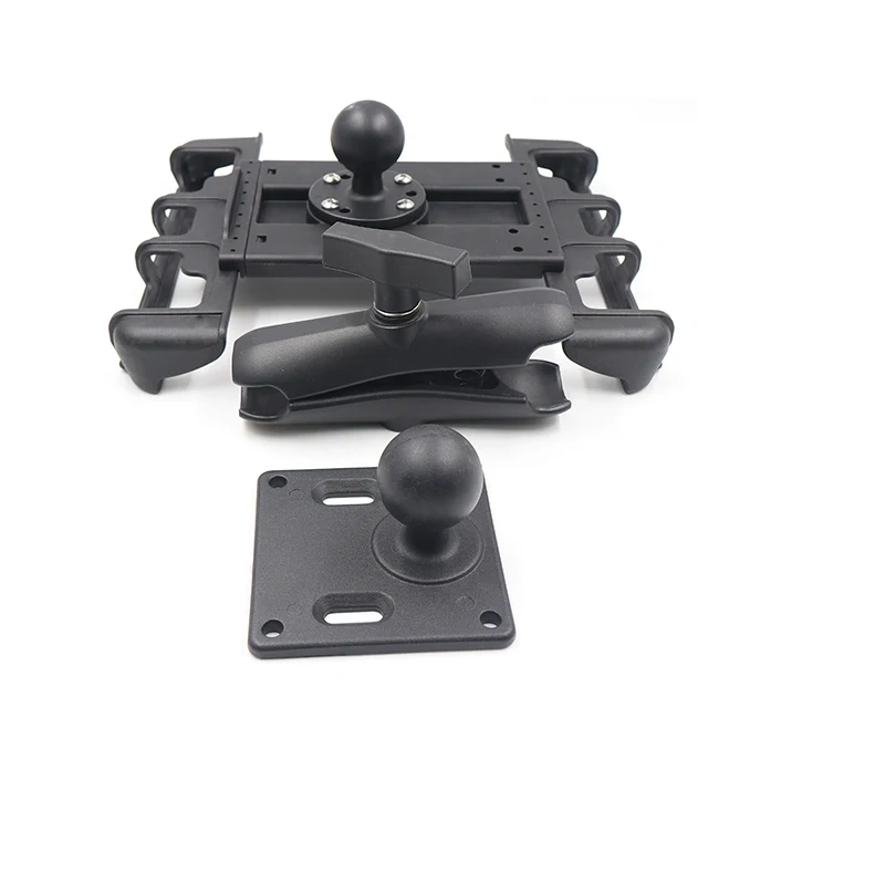 VIN mounts 1.5'' Truck Tablet Drill Down Mounting with 15cm double socket arm and 75x75VESA Plate for Ram mount