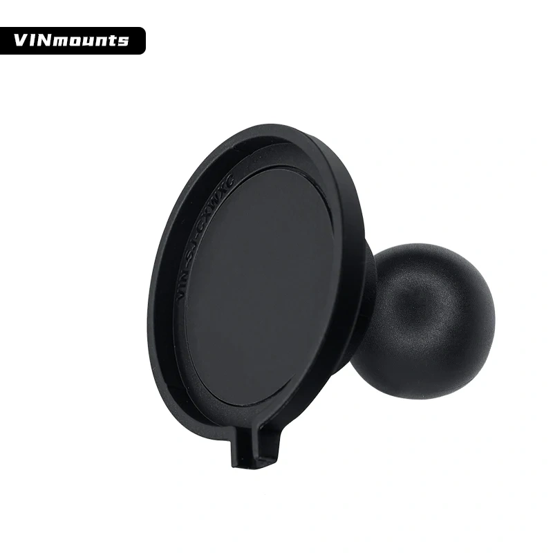 1" Ball Twist-Lock Vacuum Suction Phone Mount with Magnetic Magsafe Adapter for Iphone 12 13 14 series and more for Ram Mounts