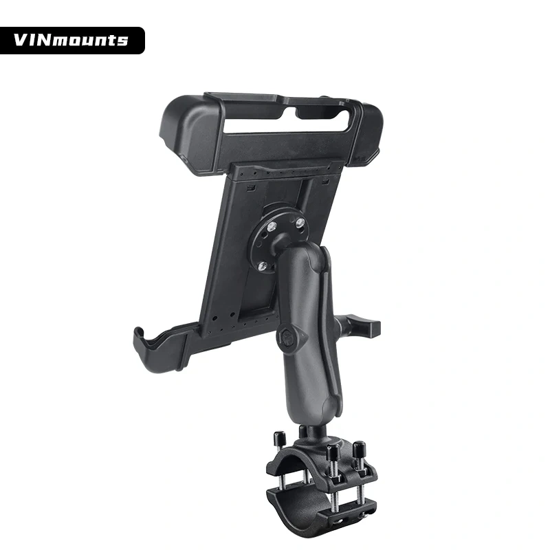 VIN mounts Spring Loaded Tablet Rail Mount for Panasonic FZ-G2 tablet pc with Double Socket Arm for Ram Mounts